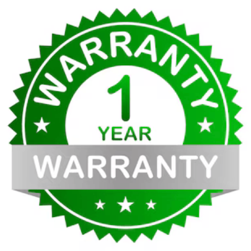 1 Year Warranty