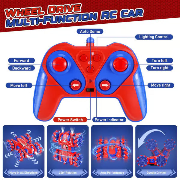 The Web-Spinner 360° Stunt Car