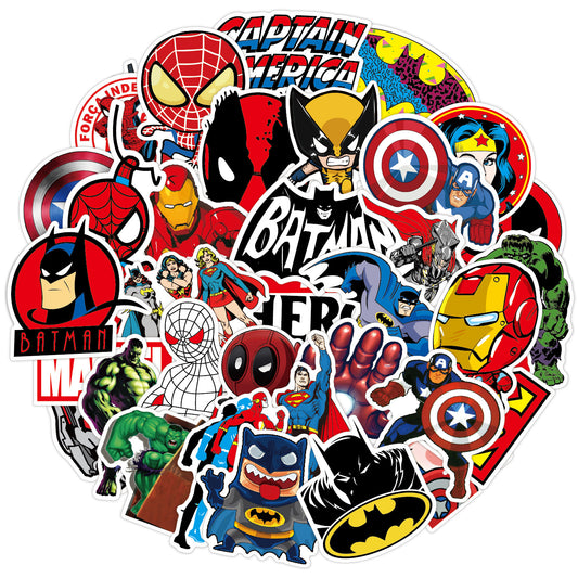 Superhero Mystery Sticker Pack